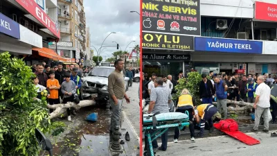Antalya’nın Manavgat ilçesinde meydana gelen feci trafik kazasında ortalık savaş