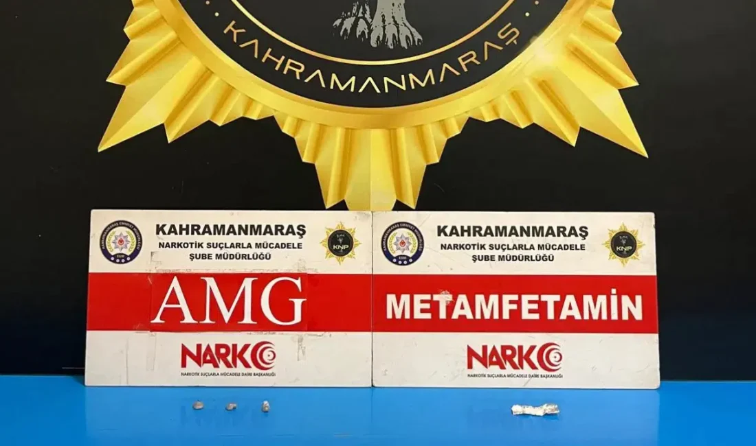 Kahramanmaraş İl Emniyet Müdürlüğü ekipleri tarafından gerçekleştirilen iki ayrı uyuşturucu
