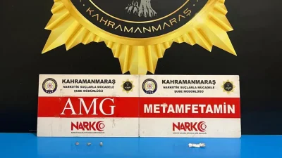Kahramanmaraş İl Emniyet Müdürlüğü ekipleri tarafından gerçekleştirilen iki ayrı uyuşturucu