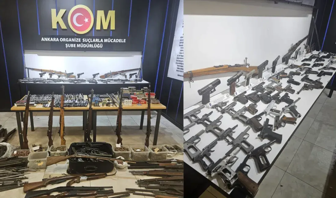 Ankara’da organize suç örgütlerine yönelik yürütülen kararlı mücadele kapsamında nefes