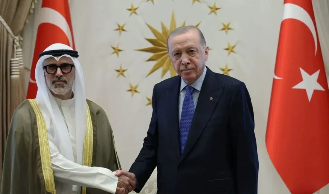 Cumhurbaşkanı Recep Tayyip Erdoğan, Kuveyt Dışişleri Bakanı Cerrah el-Ahmed es-Sabah’ı