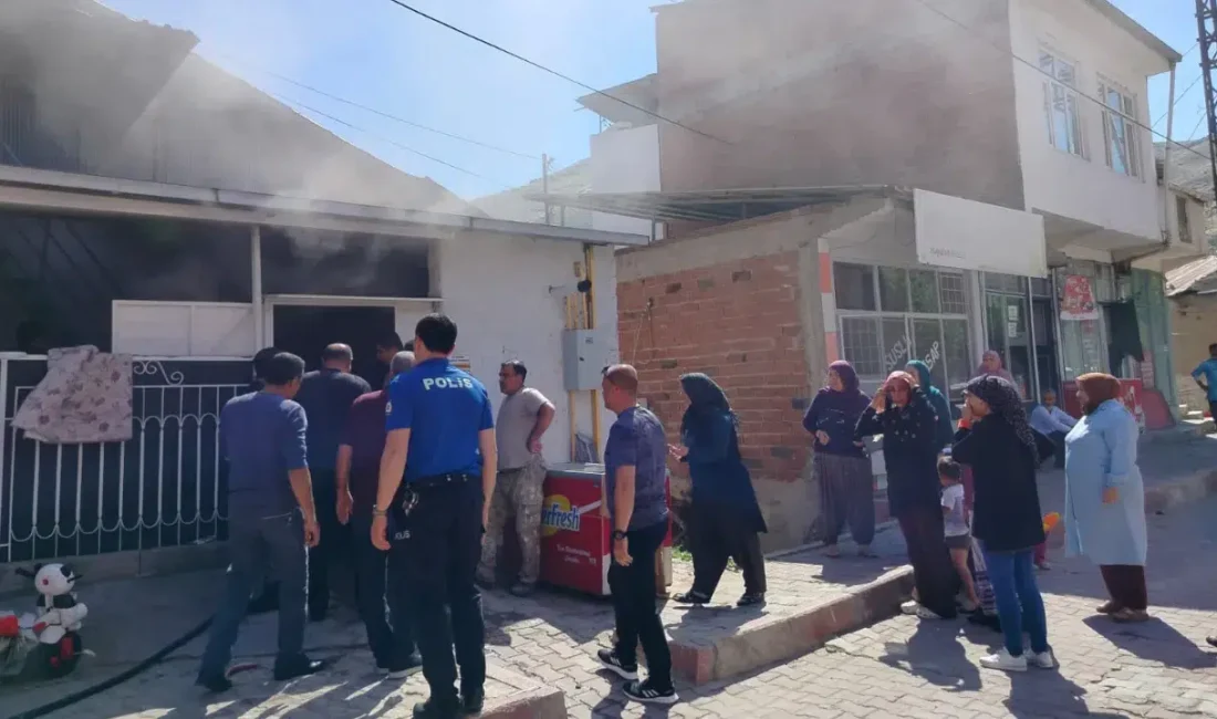 Elazığ’ın Keban ilçesinde meydana gelen ve mahallede büyük korkuya neden