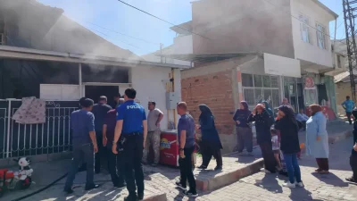Elazığ’ın Keban ilçesinde meydana gelen ve mahallede büyük korkuya neden