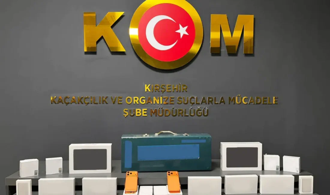 Kırşehir’de emniyet güçlerinin titizlikle yürüttüğü son dakika kaçakçılık operasyonu şehirde