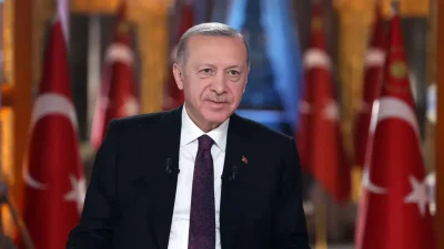 Cumhurbaşkanı Recep Tayyip Erdoğan, ailesine katılan yeni üye ile büyük