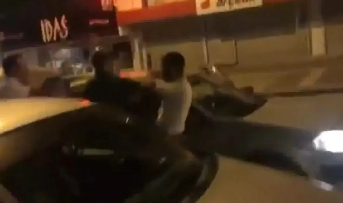 Ankara’nın Etimesgut ilçesinde iki sürücü arasında çıkan tartışma kısa sürede