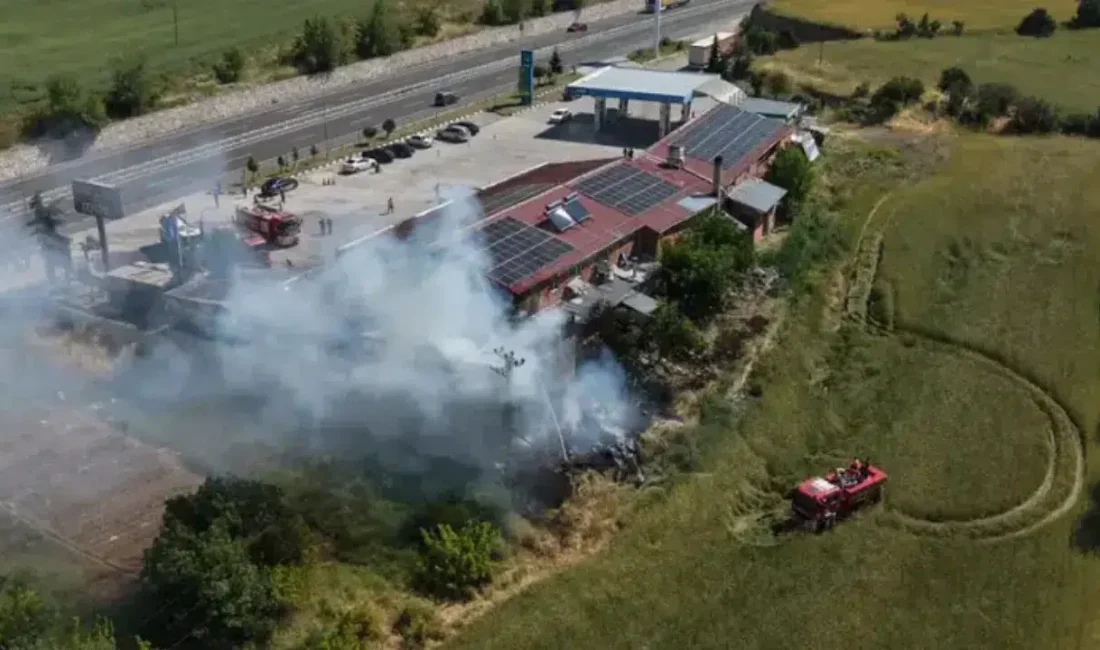 Kastamonu’nun Tosya ilçesinde yol boyu hizmet veren bir dinlenme tesisinde