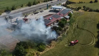 Kastamonu’nun Tosya ilçesinde yol boyu hizmet veren bir dinlenme tesisinde
