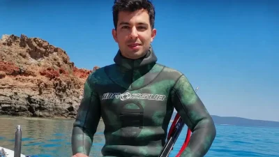 Aydın’ın Didim ilçesinde balık avlamak amacıyla girdiği denizde cansız bedenine