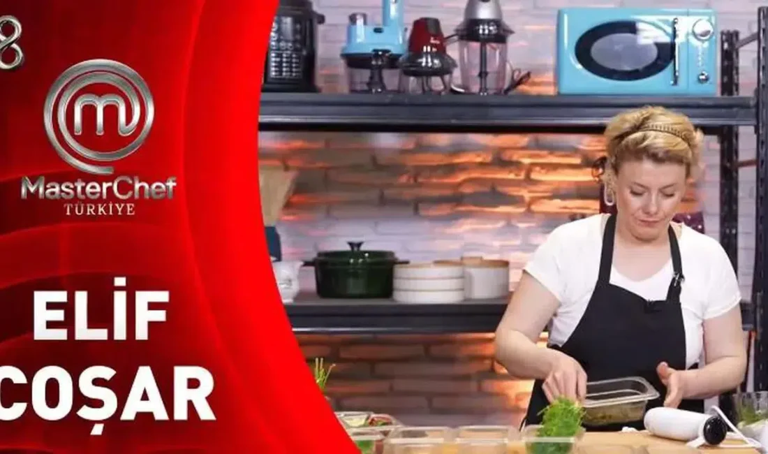 MasterChef Türkiye’nin yeni sezonunda tabaklarıyla şefleri etkilemeyi başaran Elif Coşar,