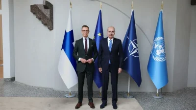 TBMM Başkanı Numan Kurtulmuş, resmi temasları kapsamında gittiği Finlandiya’da Cumhurbaşkanı