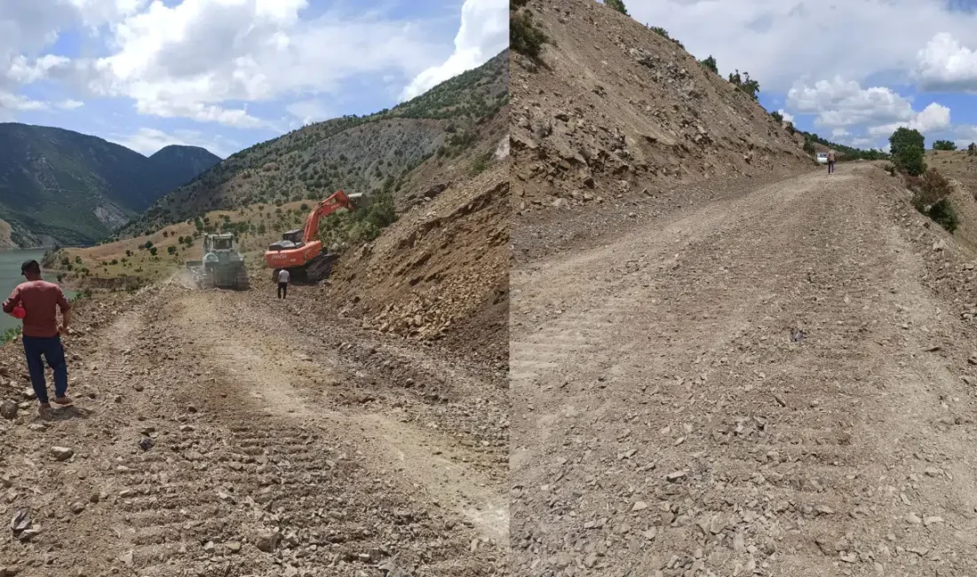 Elazığ’ın Palu ilçesinde 10 köyü doğrudan birbirine bağlayacak olan Gökdere-Beyhan