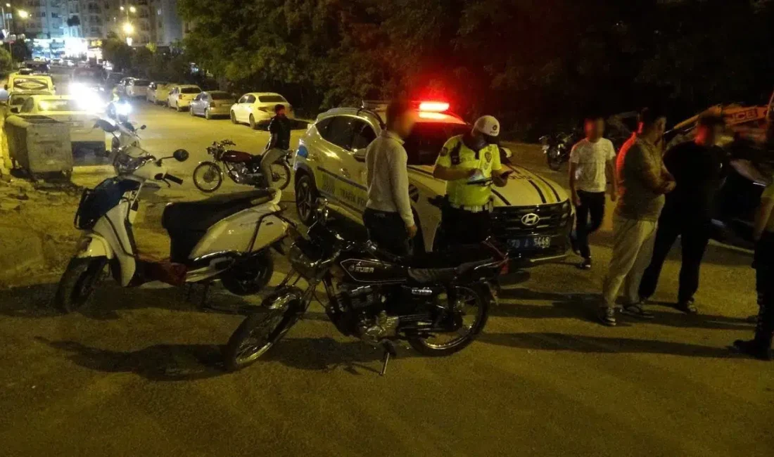 Kilis’te gece saatlerinde meydana gelen feci motosiklet kazası ortalığı adeta
