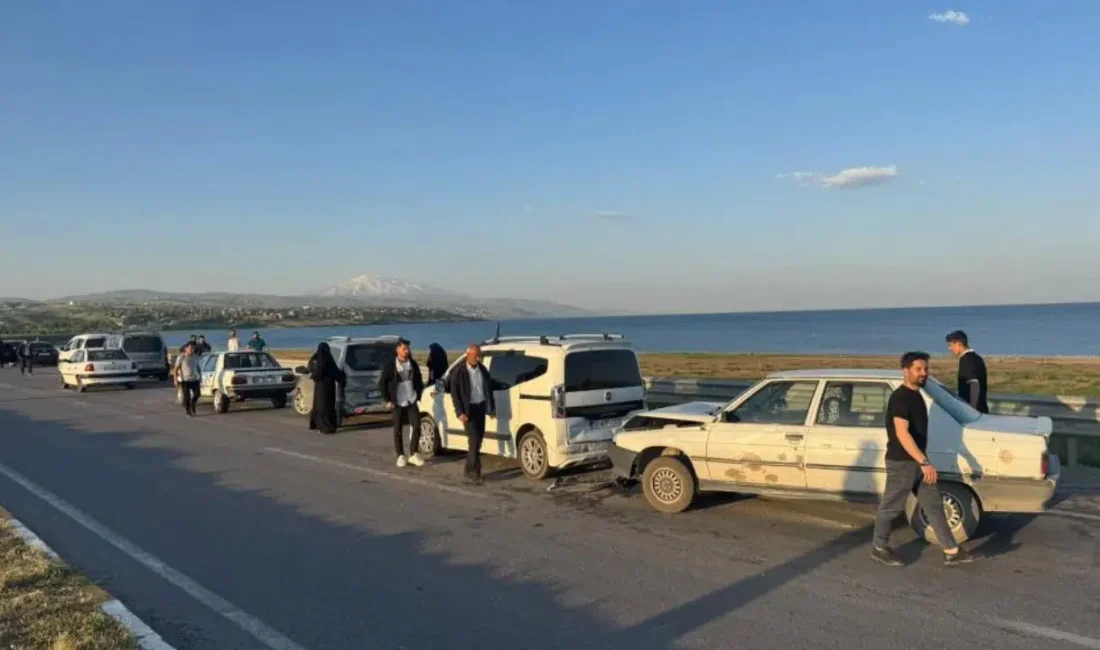 Bitlis’in Ahlat ilçesinde en mutlu günlerini kutlamak için yola çıkan