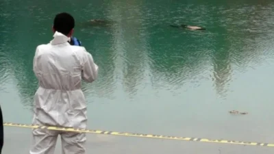 Azerbaycan’ın Kusar bölgesinde meydana gelen feci olayda, azgın sulara kapılan