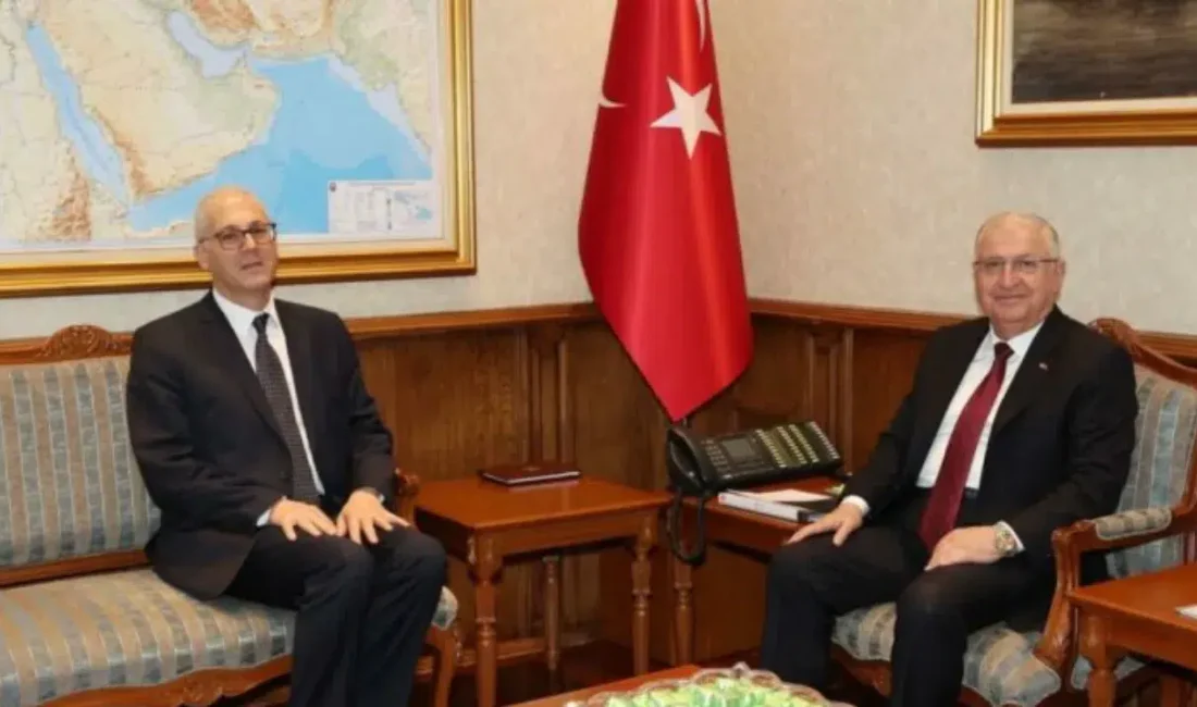 Milli Savunma Bakanı Yaşar Güler, Mısır’ın Ankara Büyükelçisi Wael İbrahim