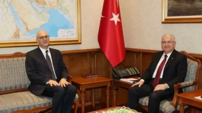 Milli Savunma Bakanı Yaşar Güler, Mısır’ın Ankara Büyükelçisi Wael İbrahim