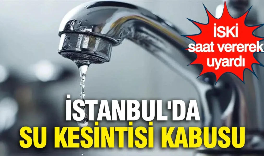 İstanbul Su ve Kanalizasyon İdaresi (İSKİ), mega kentte yaşayan binlerce