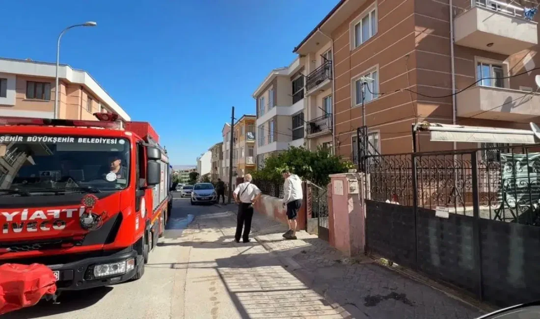 Eskişehir’de bir apartmanın garajında motorlu tırpana benzin doldurulduğu sırada çıkan
