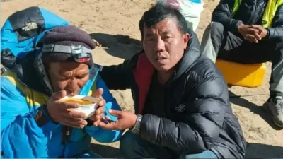 Dünyanın en yüksek zirvesi Everest’te kaybolan ve ümitlerin tamamen kesildiği