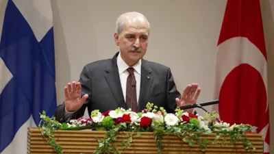 TBMM Başkanı Numan Kurtulmuş, Finlandiya’da katıldığı üst düzey etkinlikte küresel