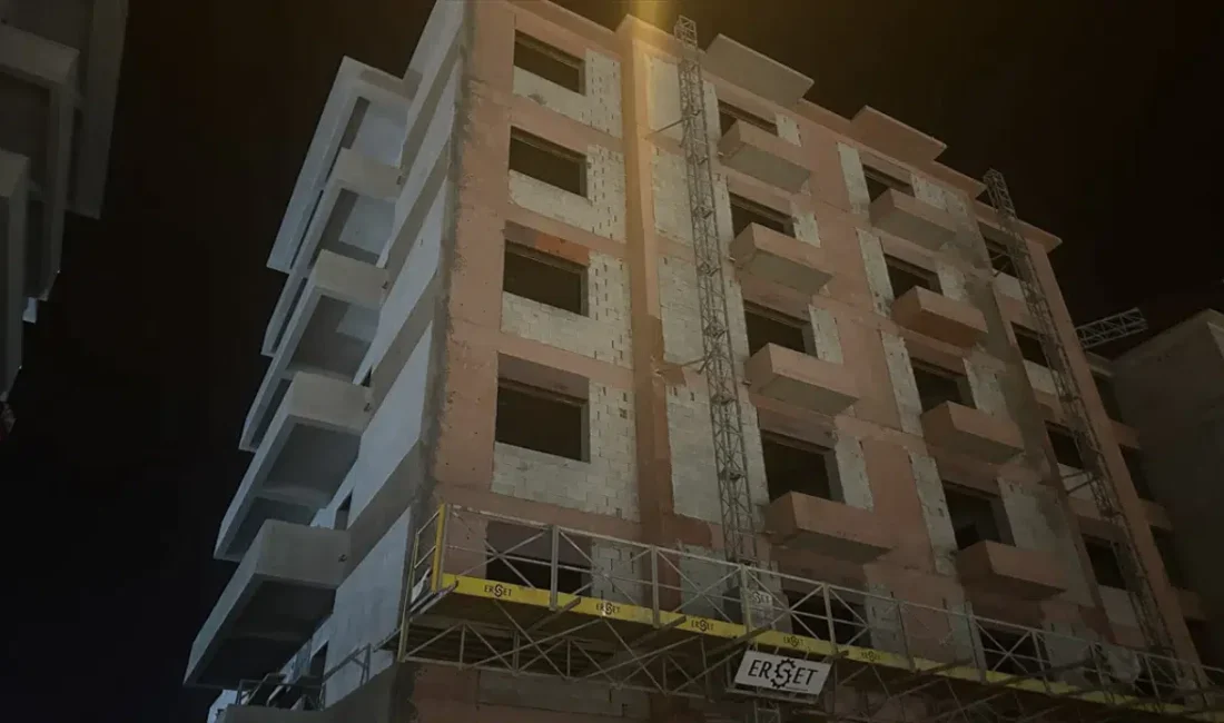 Hatay’ın Arsuz ilçesinde meydana gelen feci olayda, çalıştığı inşaatın 6.