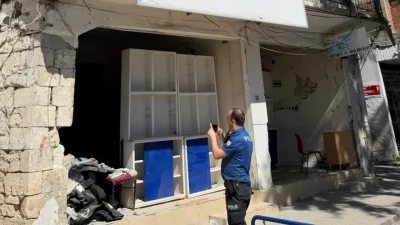 Adıyaman’da her an çökme tehlikesiyle karşı karşıya olan metruk bir