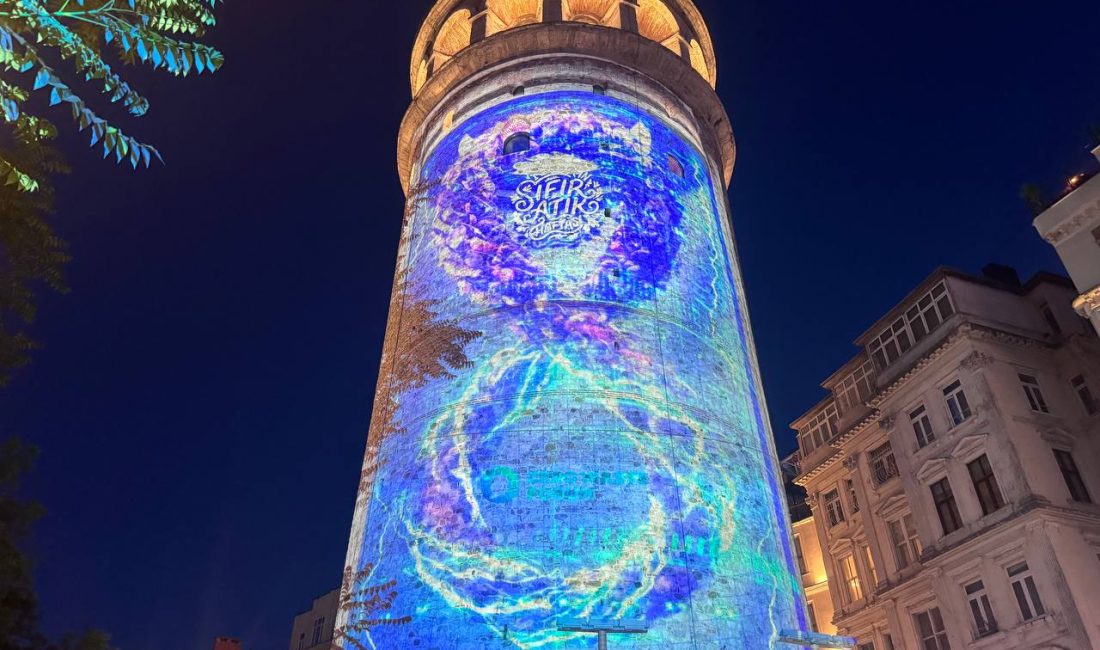1-7 Haziran Sıfır Atık Haftası kapsamında İstanbul’un tarihi simgesi Galata