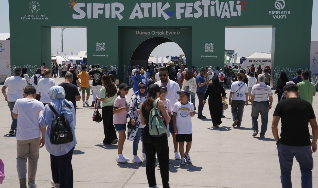 Atatürk Havalimanı’nda kapılarını açan Sıfır Atık Festivali, üçüncü gününde de