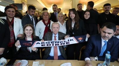 Cumhurbaşkanı Recep Tayyip Erdoğan, Selimiye Camisi’nin tarihi açılışı için gittiği