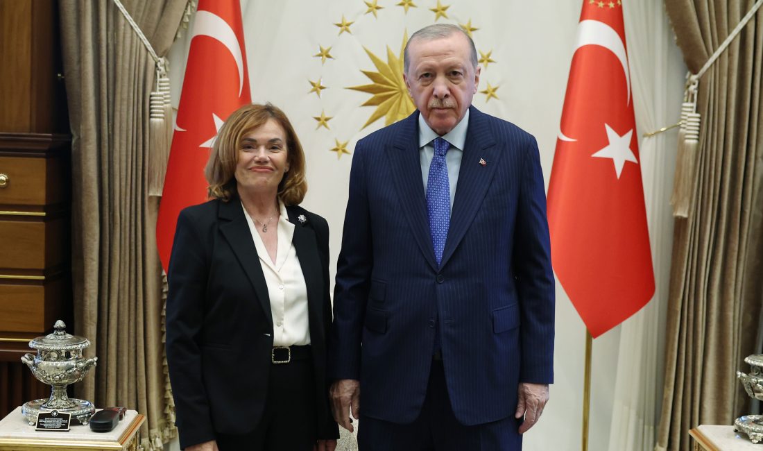 Cumhurbaşkanı Recep Tayyip Erdoğan, Beştepe’deki Cumhurbaşkanlığı Külliyesi’nde çok önemli bir