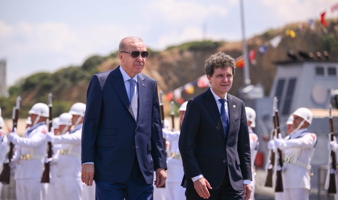 Cumhurbaşkanı Recep Tayyip Erdoğan, Romanya Cumhurbaşkanı Nicuşor Dan ile İstanbul’da
