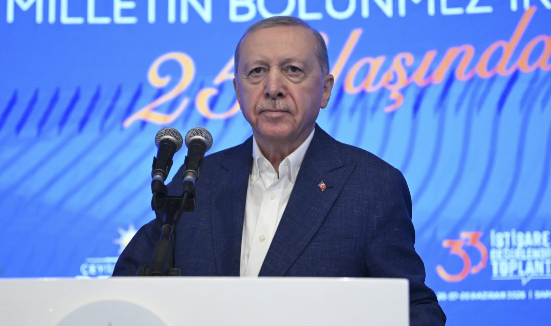 Cumhurbaşkanı Recep Tayyip Erdoğan, partisinin Sapanca’da düzenlenen istişare kampında çok