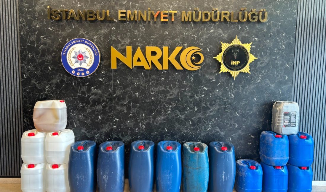 İstanbul Emniyeti, uyuşturucu şebekelerine yönelik Bayrampaşa ve Küçükçekmece’de dev bir