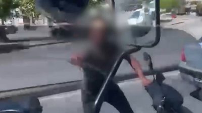 Kayseri’de maddi hasarlı bir kazanın ardından öfkesine hakim olamayarak diğer