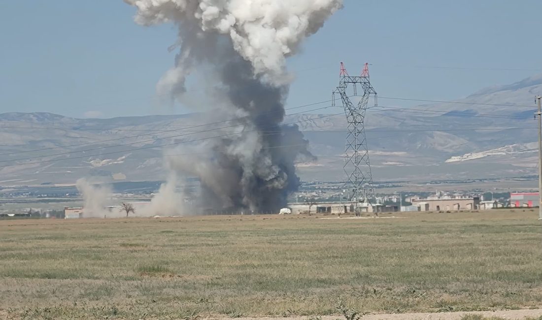 Niğde’nin Bor ilçesinde faaliyet gösteren bir havai fişek fabrikasından gelen