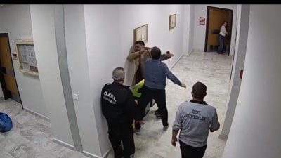 Eskişehir’in Sivrihisar ilçesinde devlet hastanesinde yaşanan ve infial yaratan darp
