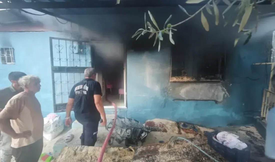 Mersin’in Mut ilçesinde aniden yükselen dumanlar mahalle sakinlerine büyük panik