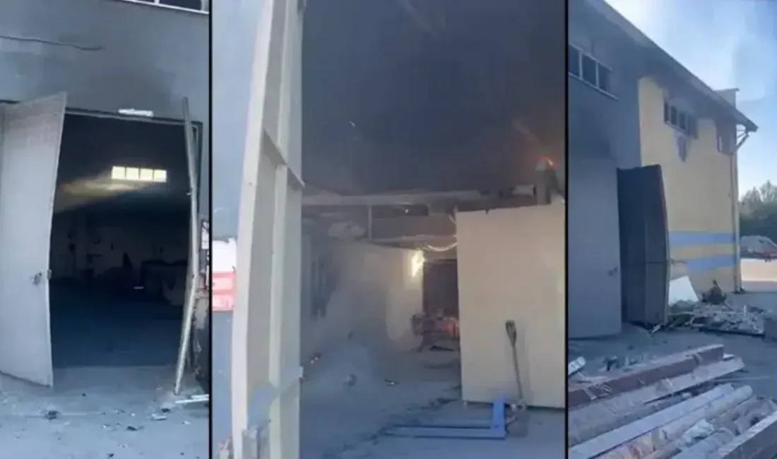 Kütahya’nın Gediz ilçesindeki Organize Sanayi Bölgesi’nde faaliyet gösteren bir metal