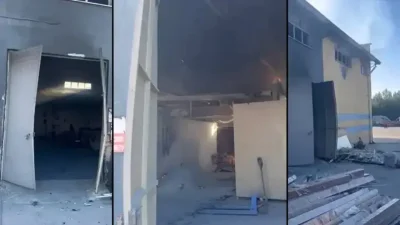 Kütahya’nın Gediz ilçesindeki Organize Sanayi Bölgesi’nde faaliyet gösteren bir metal