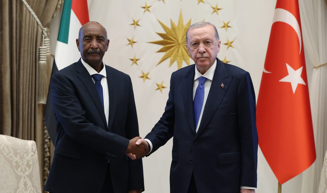 Cumhurbaşkanı Recep Tayyip Erdoğan, Sudan Egemenlik Konseyi Başkanı Abdulfettah el