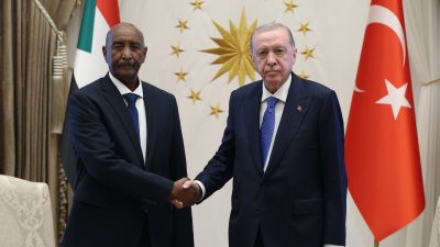 Cumhurbaşkanı Recep Tayyip Erdoğan, Sudan Egemenlik Konseyi Başkanı Abdulfettah el