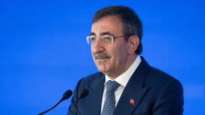 Cumhurbaşkanı Yardımcısı Cevdet Yılmaz, Türkmenistan’da gerçekleştirilen Türkmentextile Expo 2026 Uluslararası