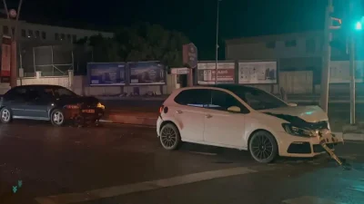 Elazığ’da seyir halindeki üç aracın karıştığı feci zincirleme trafik kazası