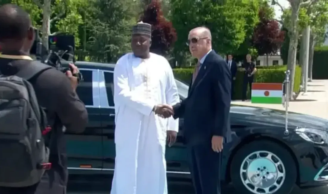Cumhurbaşkanı Recep Tayyip Erdoğan, Türkiye’ye resmi bir ziyarette bulunan Nijer