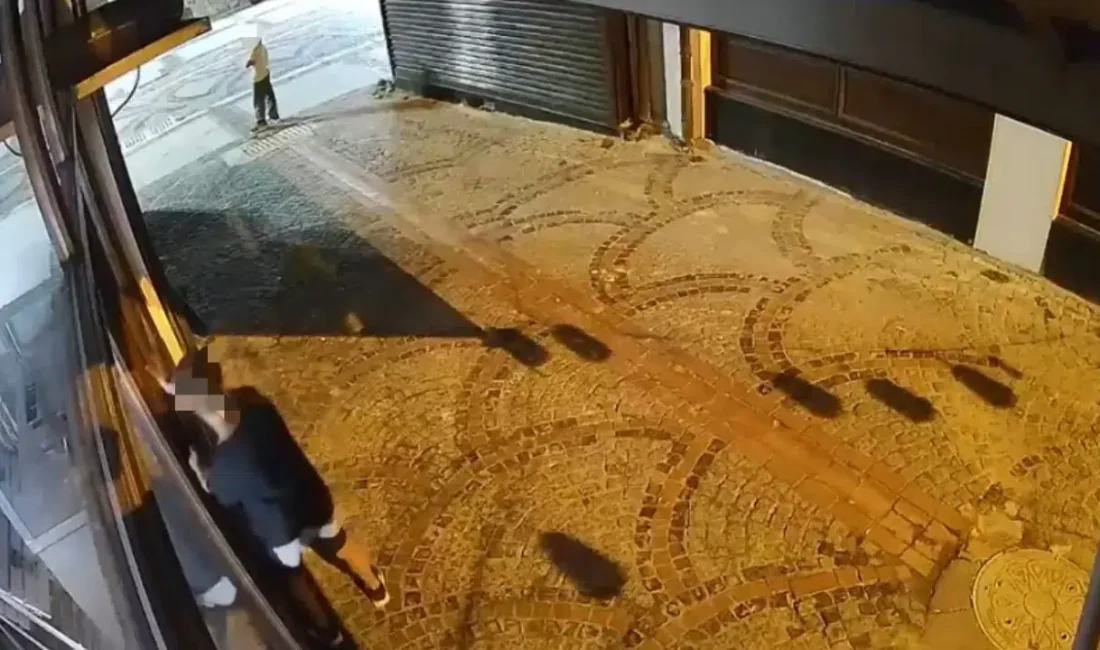 Edirne’de meydana gelen akılalmaz hırsızlık olayı güvenlik kameralarına saniye saniye