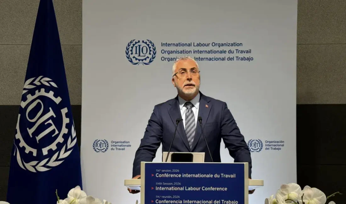 Cenevre’deki uluslararası zirvede önemli açıklamalarda bulunan Çalışma ve Sosyal Güvenlik