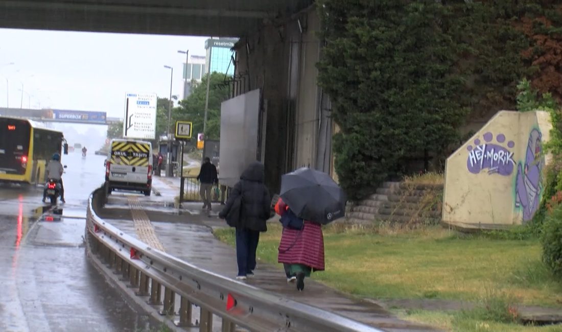 Hafta boyunca yazdan kalma günler yaşayan İstanbul, güne beklenmedik bir