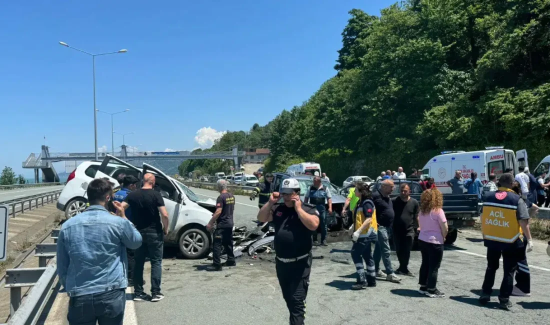 Rize’nin Ardeşen ilçesinde ters yöne girerek adeta ölüme davetiye çıkaran