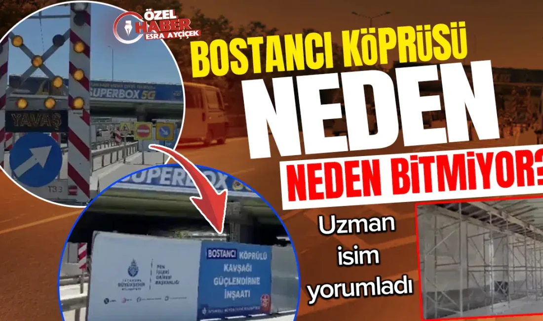 İstanbul’un en kritik ulaşım noktalarından biri olan Bostancı’da, İstanbul Büyükşehir